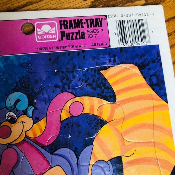 Golden Frame Tray Puzzle Hooks 1988 - Picture 5 of 9